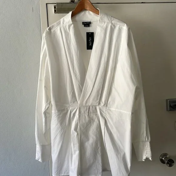 ⭐️Host Pick⭐️ CITY CHIC ivory white blouse - Picture 6 of 7